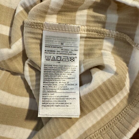 GAP Ribbed Stripe High-Neck Tank Size M - Picture 4 of 4